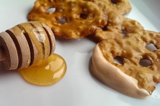 Jazz Up Snack-time with honibe® Honey and Sriracha!
