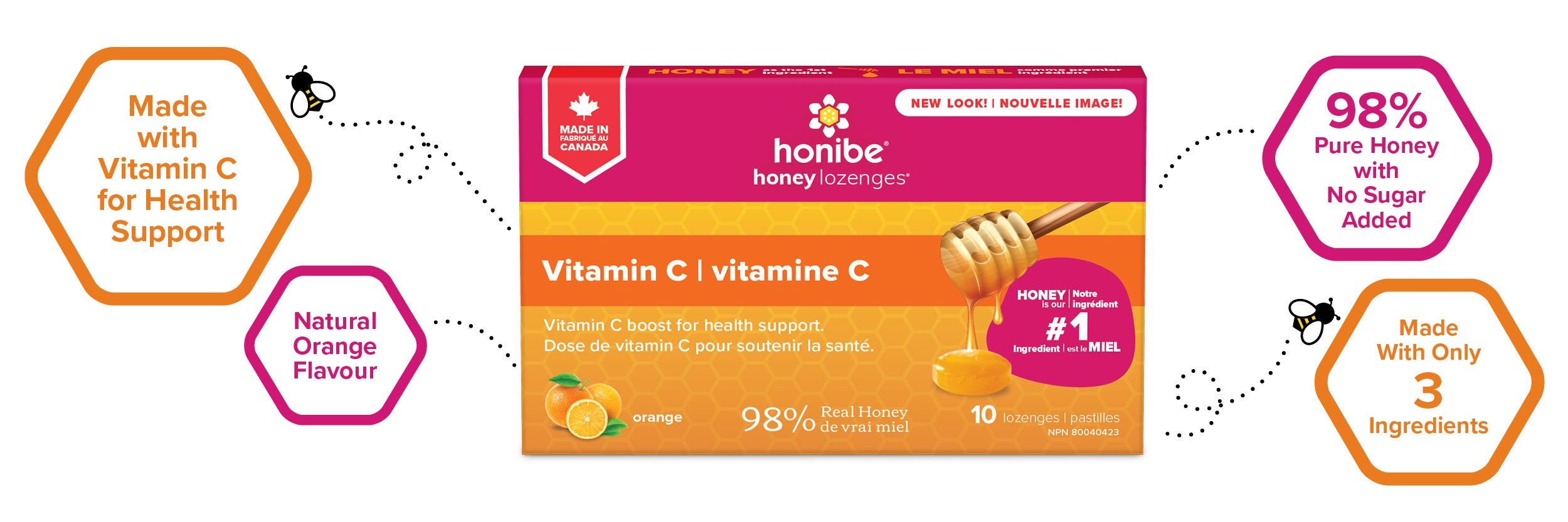 Vitamin C Throat Lozenges | Honibe