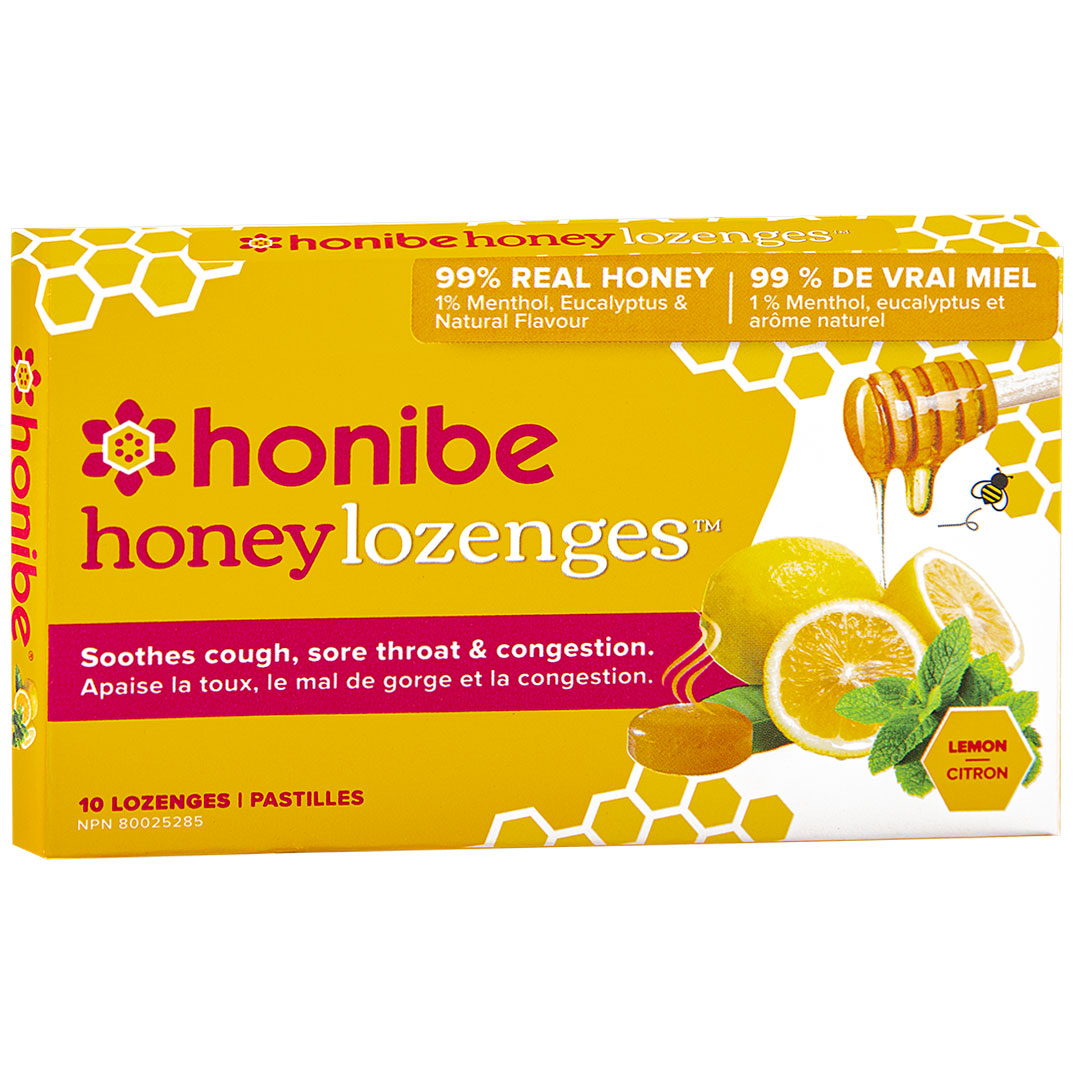Lemon Honey Lozenges for Cough & Congestion| Honibe